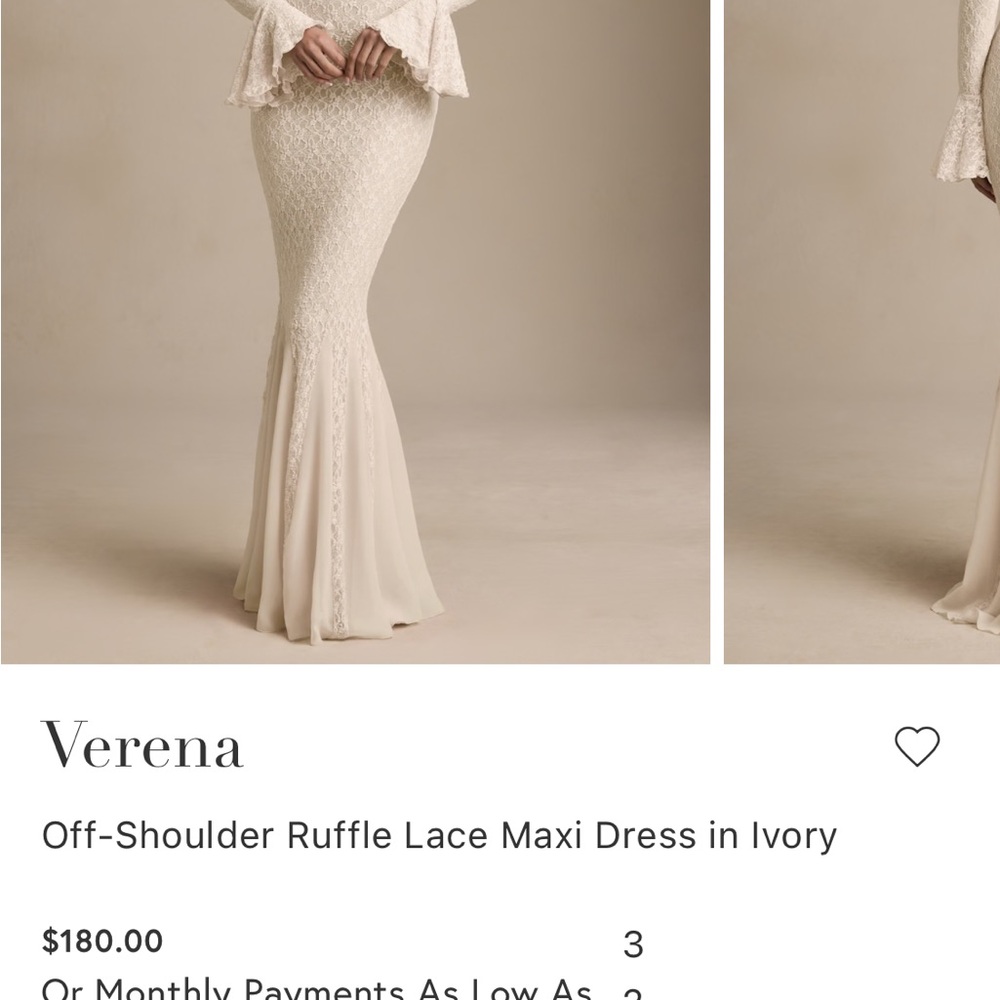 Oh Polly Cream Lace Dress - Picture 3 of 5